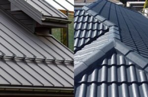 colorbond roofing vs tile roof in hobart tasmania