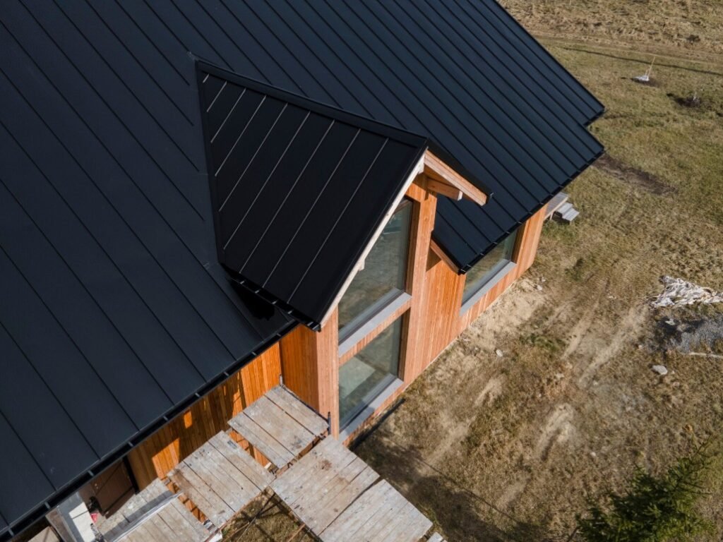 newly installed Metal Roof Replacement